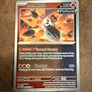 Iron Moth Pokémon Card